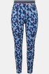 Loungewear-leggings, 2-pakning, ensfarget/mønster