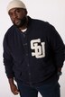 STHUGE Fleecejacke, Collegekragen, Bouclé-Badge, bis 8 XL