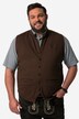 Men+ tyrolervest, sweat, stående krave, op til str. 8 XL