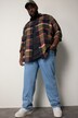 STHUGE Overshirt, Karoflanell, Langarm, oversized, bis 8 XL