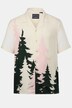 Chemise STHUGE à manches courtes, imprimé all-over et col cubain, coupe « flottante » - jusqu'au 8 XL