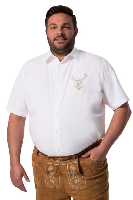 Tradiční košile Men+, krátké rukávy, Kent límeček, Comfort střih, do 8XL