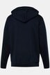 Men+ hoodie-jakke, hætte, lynlås, op til str. 8 XL