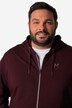 Men+ hoodie-jakke, hætte, lynlås, op til str. 8 XL