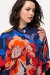 Oversized 3/4 Sleeve Floral Blouse