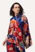 Oversized 3/4 Sleeve Floral Blouse