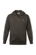 STHUGE mikina na zip, sweat, pruhy na rukávech, do 8 XL