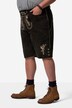 Culotte en cuir traditionnelle bavaroise Men+, cuir véritable, broderies - jusqu'au 72