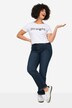 Jean Paula 5 poches, tissu extensible et confortable, coupe Straight Fit