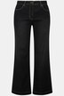 Nora jeans with straight and wide legs and comfortable stretch material
