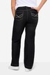 Nora jeans with straight and wide legs and comfortable stretch material