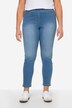 Slim fit Jule jeggings with faded look and elastic waist