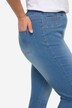 Slim fit Jule jeggings with faded look and elastic waist