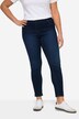 Slim fit Jule jeggings with faded look and elastic waist