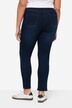 Slim fit Jule jeggings with faded look and elastic waist