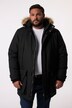 Men+ funksjonell parkas, vann- og vindavvisende, hette, opptil 8 XL
