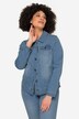 Chaqueta vaquera Frieda, efectos lavados, cuello camisero, manga larga