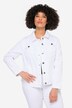 Chaqueta vaquera Frieda, efectos lavados, cuello camisero, manga larga
