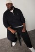 STHUGE Troyer, Sweat, Zippkragen, Badge, bis 8 XL