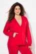 Hoodie, hette, V-hals, lange ermer