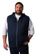 Tepláková vesta Men+, kapuce, zip, do 8XL