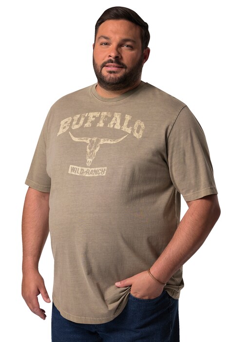 Tričko John F. Gee, krátké rukávy, potisk, vintage vzhled, do 8XL