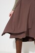 Falda sport, cruzada, bolsillos, algodón bio