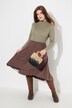 Falda sport, cruzada, bolsillos, algodón bio