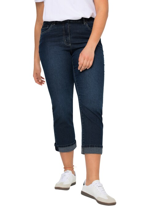 Amy 7/8 jeans with straight cut, comfortable stretch material