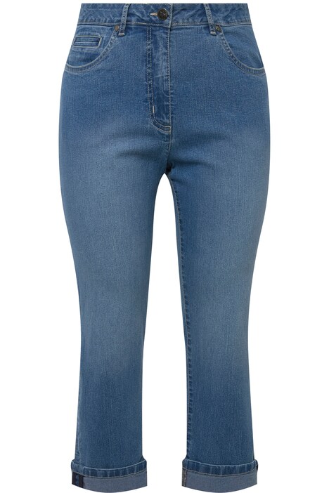Amy 7/8 jeans with straight cut, comfortable stretch material