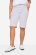 Berry denim Bermuda shorts with comfortable stretch material