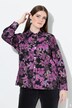corduroy blouse, bloemenprint, overhemdkraag, lange mouwen