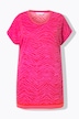 T-skjorte, oversized, sebra, rund hals