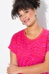 T-skjorte, oversized, sebra, rund hals