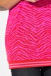 T-skjorte, oversized, sebra, rund hals