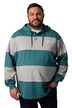 Mikina s kapucí Men+, potisk, do 8XL