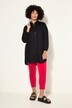 Camicia dal taglio oversize con collo da camicia e maniche lunghe