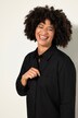Camicia dal taglio oversize con collo da camicia e maniche lunghe
