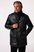 Boston Park chaqueta de cuero, cuero, cuello alzado, forro guateado, hasta la 80/82