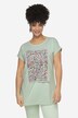 T-shirt, oversize, farvet print, rund hals