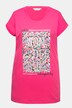 T-shirt, oversize, farvet print, rund hals
