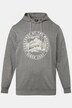 Sweat-shirt à capuche Men+ en molleton, imprimé poitrine - jusqu'au 8 XL