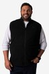 Men+ chaleco polar, cuello alzado, hasta la 8 XL