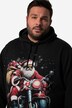 Maglia Men+ con stampa natalizia e cappuccio, fino alla tg. 8XL