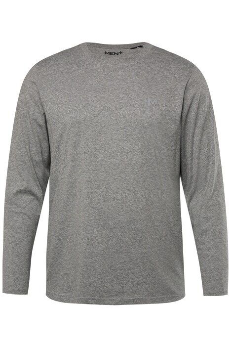 Tričko Men+, dlouhé rukávy, Basic, kulatý výstřih, do 8XL