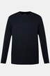 Men+ langærmet T-shirt, Basic, rund hals, op til str. 8 XL