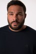 Men+ langærmet T-shirt, Basic, rund hals, op til str. 8 XL