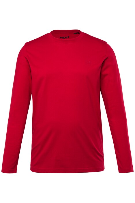 Tričko Men+, dlouhé rukávy, Basic, kulatý výstřih, do 8XL