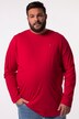 Men+ langærmet T-shirt, Basic, rund hals, op til str. 8 XL