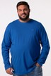 Men+ langærmet T-shirt, Basic, rund hals, op til str. 8 XL